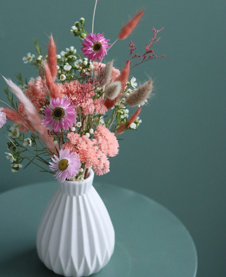 pink prairie closeup assymetrical